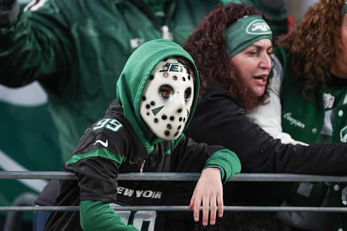 Jets' fans at the Week 16 game vs. Washington